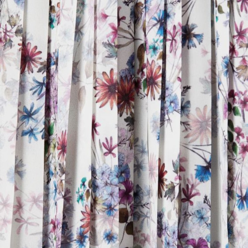 H&M Floral Pleated Midi Dress - Picture 9 of 9